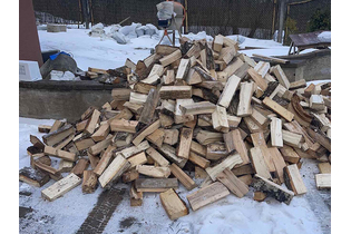 Дрова колотые смешанные из 5 пород - 5 куб.м.