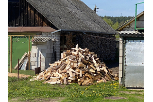 Дрова колотые смешанные 5 пород - 6 куб.м.