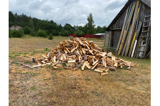 Дрова колотые смешанные - 8 куб.м.