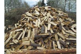 Дрова осиновые колотые 8 куб.м.