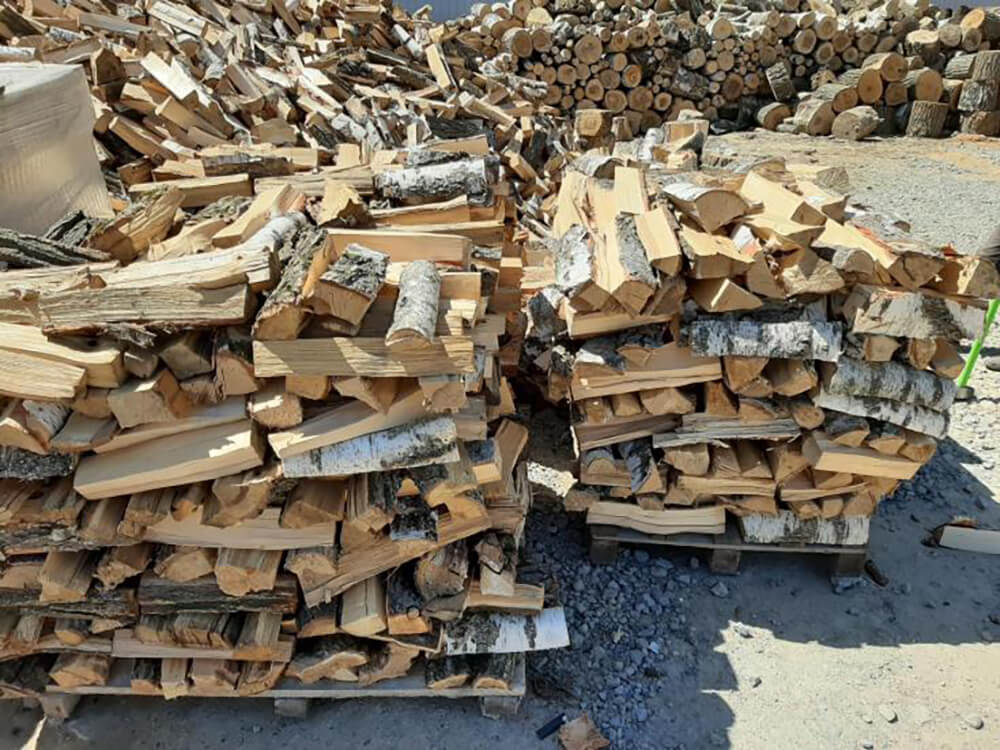 Один складометр березовых дров