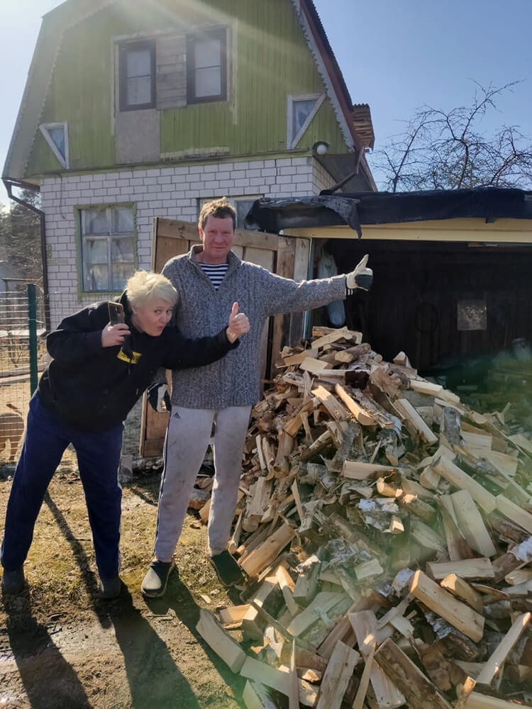Доставка дров на дачу